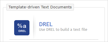 DREL option for document creation